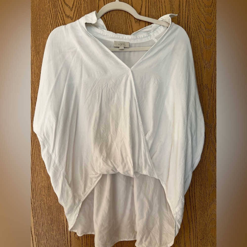 Flowy White Loft Top